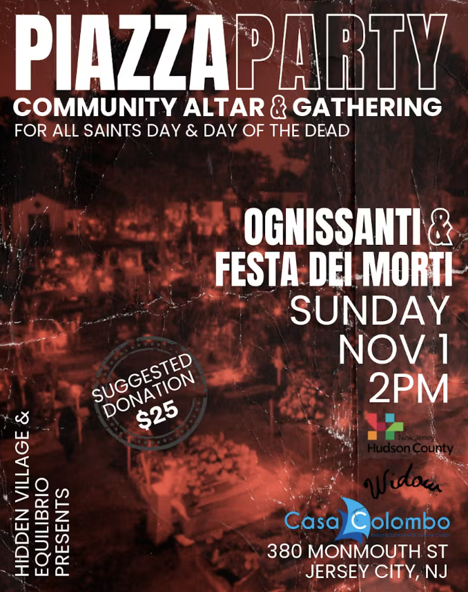 PIAZZA PARTY: GIORNO DEI MORTI