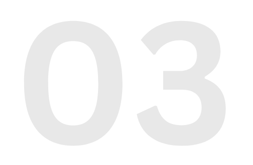 The image contains the numbers 0 and 3 in large, light gray font.