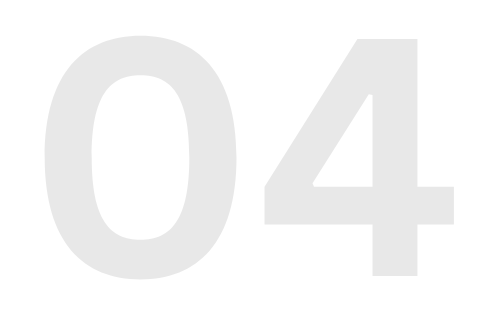 The image displays the number 04 in large, light gray font on a white background.