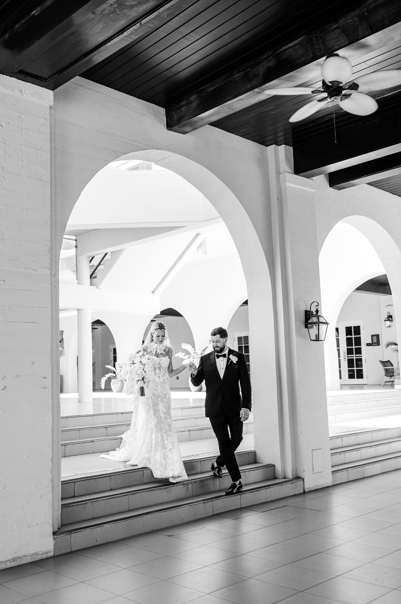 casa-marina-wedding-couple-black-white-arches.jpg