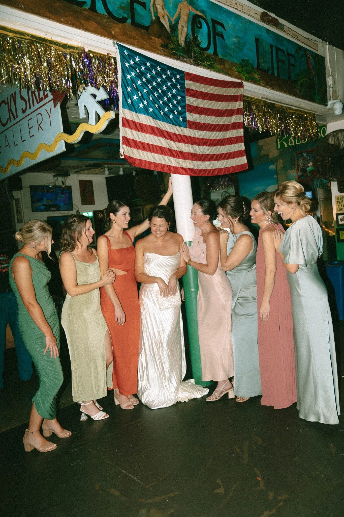 key-west-wedding-bride-bridesmaids-colorful-dresses-group-photo.jpg