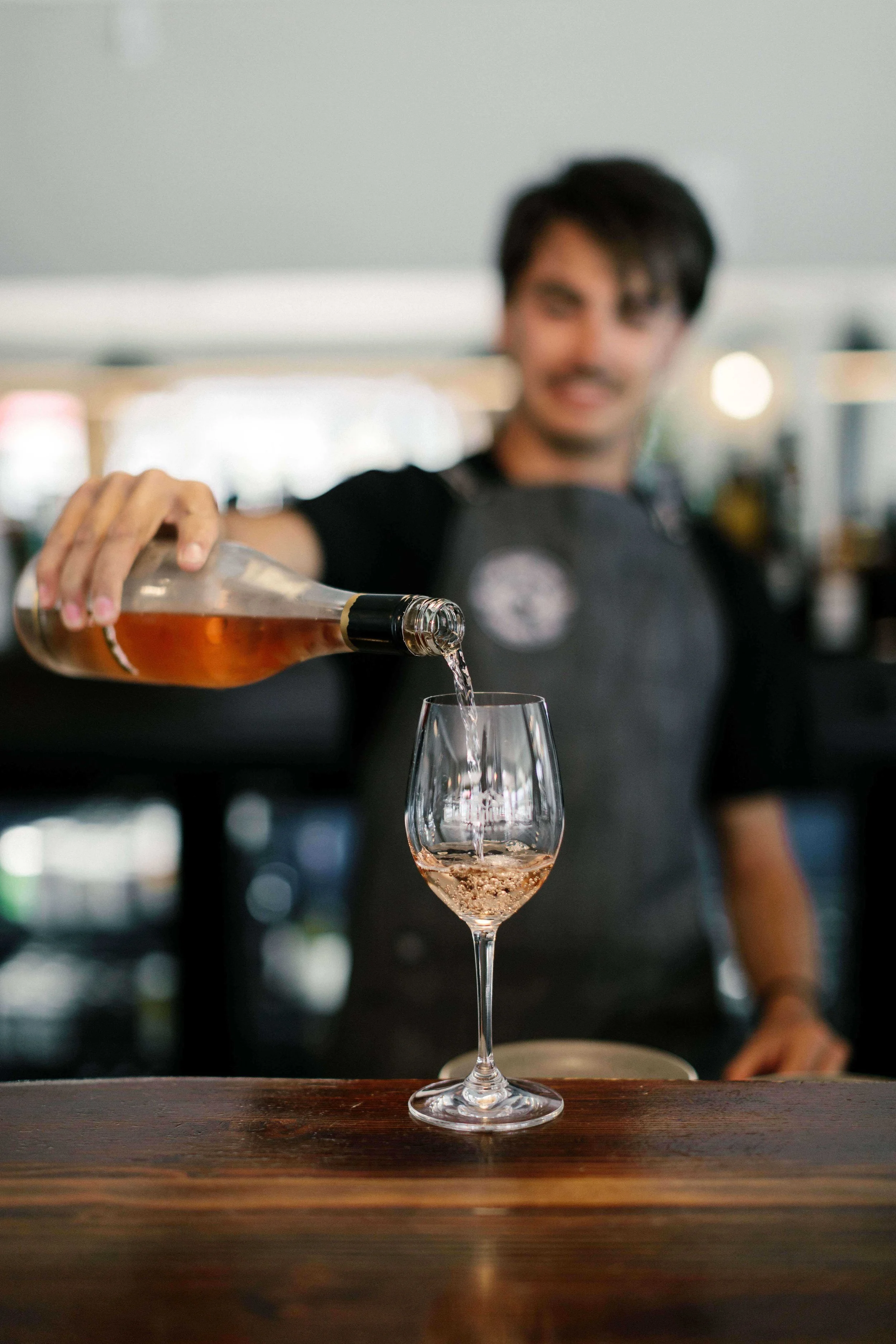 Our wine list features an array of local wines.