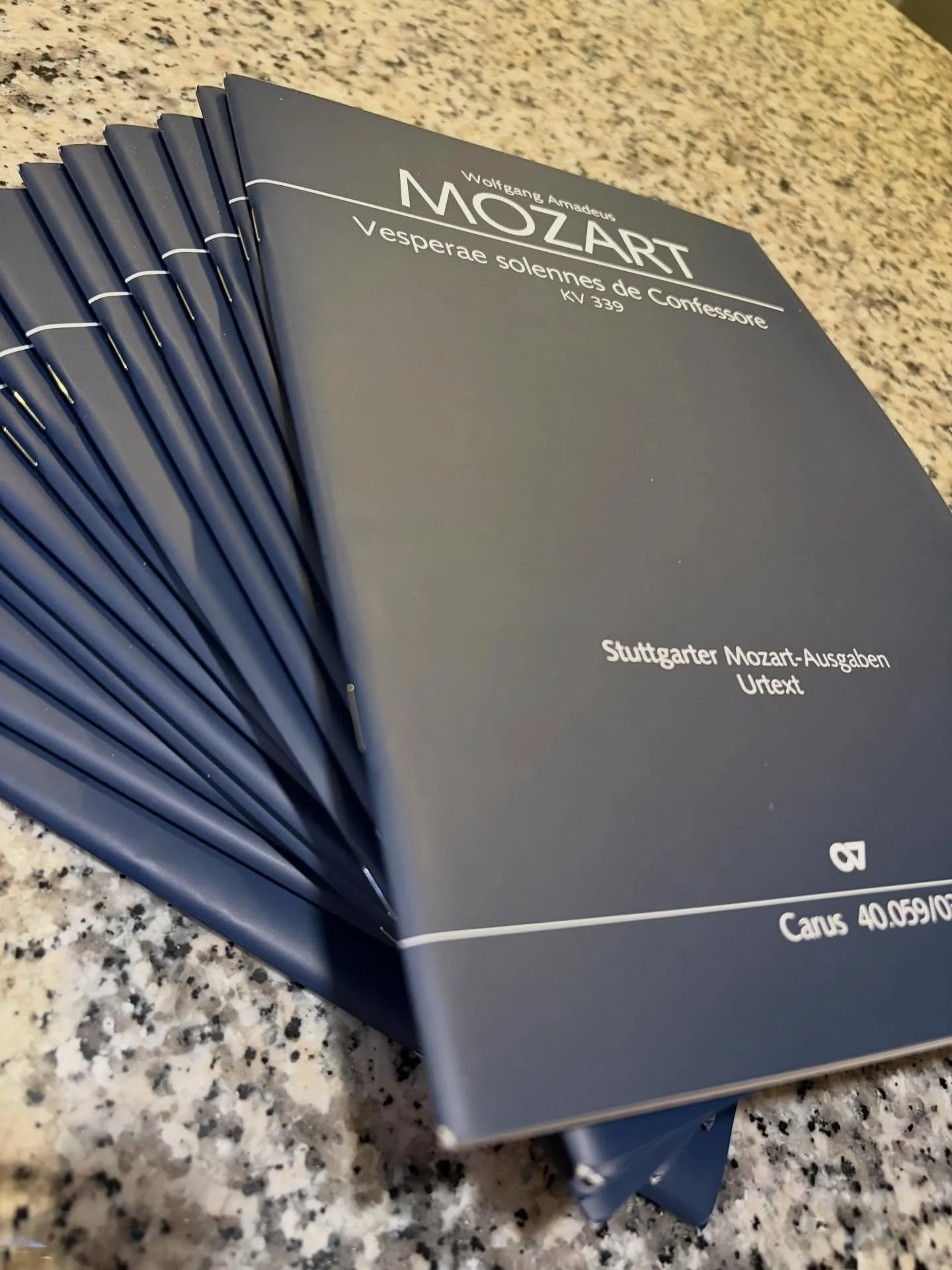 Final piece on @citychoirdc &lsquo;s November program - youthful, feisty, and sublime: Mozart&rsquo;s Solemn Vespers, with soloists from the @wolftrapopera Studio program.  First rehearsal is next week!  Can&rsquo;t wait!