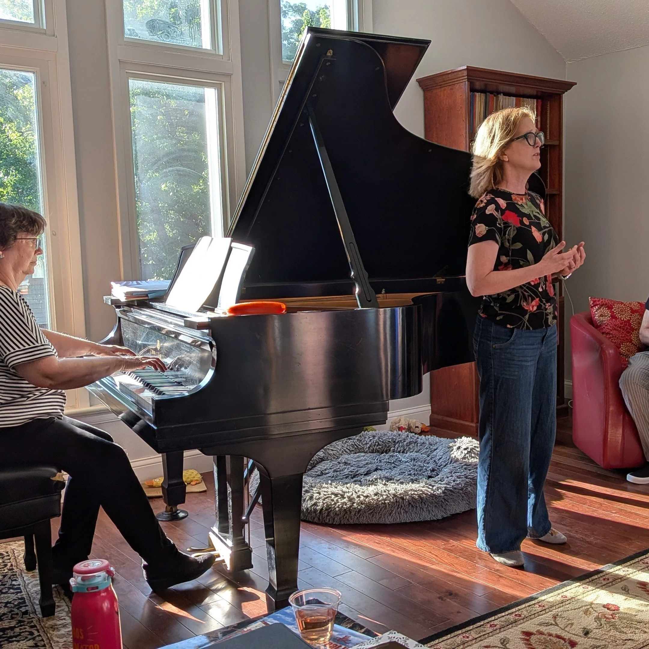 It may be August, but I&rsquo;m looking back on our end-of-season St. Louis Symphony Chorus party with fondness! 

After putting the chorus through a full-scale re-audition project last Spring year, I thought it was only fair to run myself through th