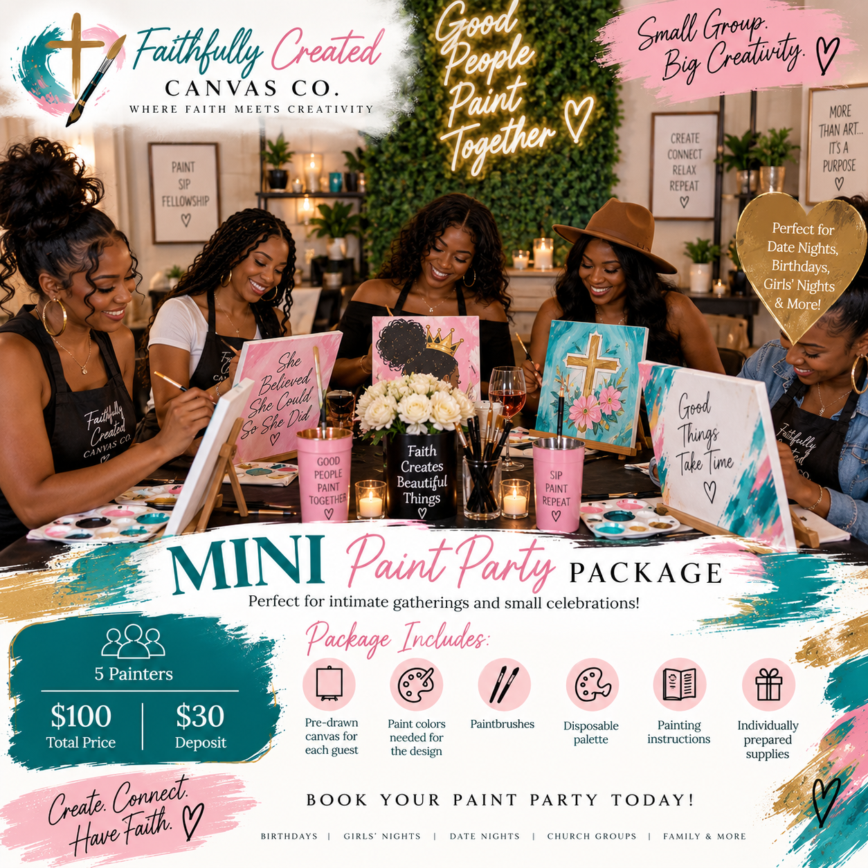 Mini Party Package 🎨