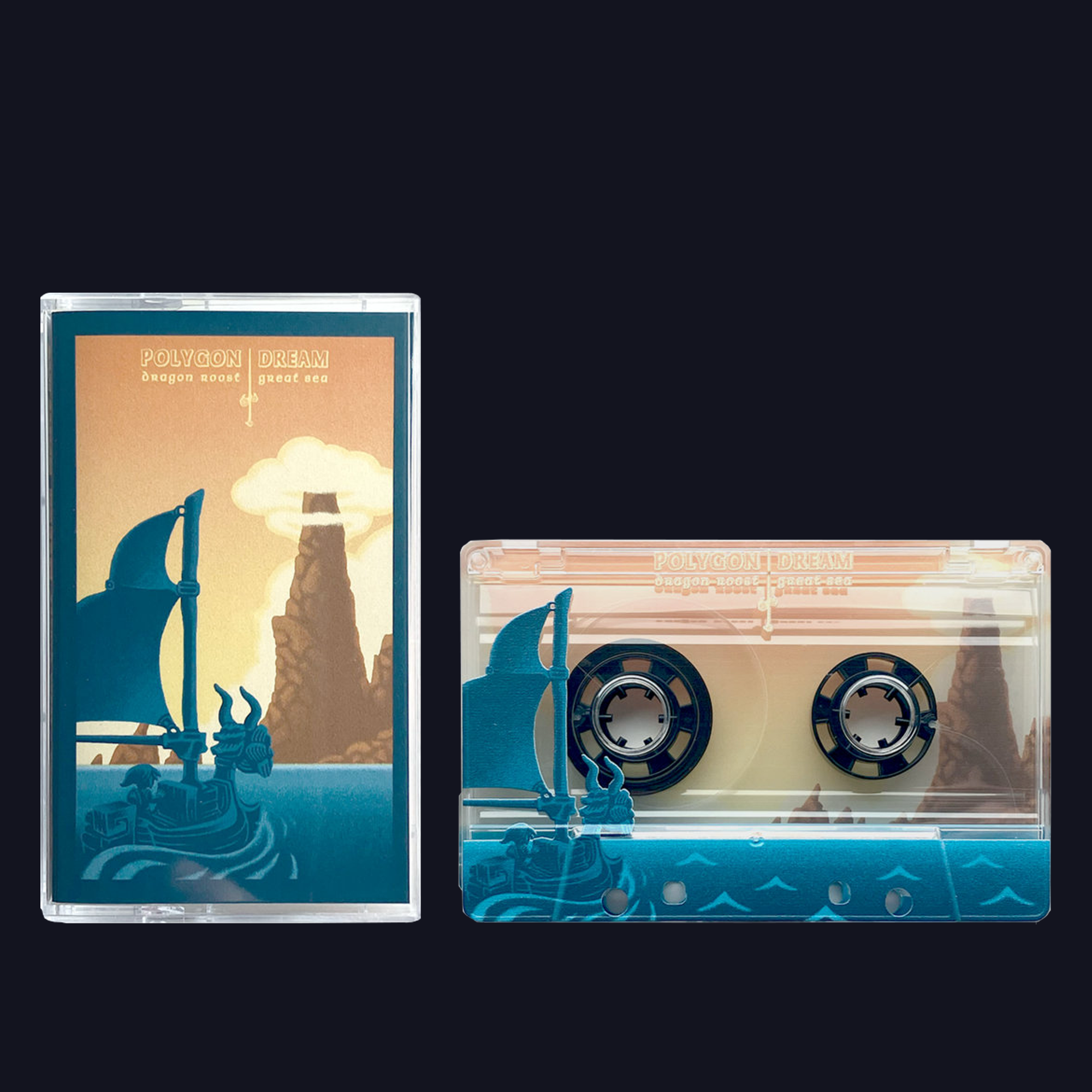 Ｄｒａｇｏｎ Ｒｏｏｓｔ ／ Ｇｒｅａｔ Ｓｅａ by Polygon Dream [Cassette Tape]