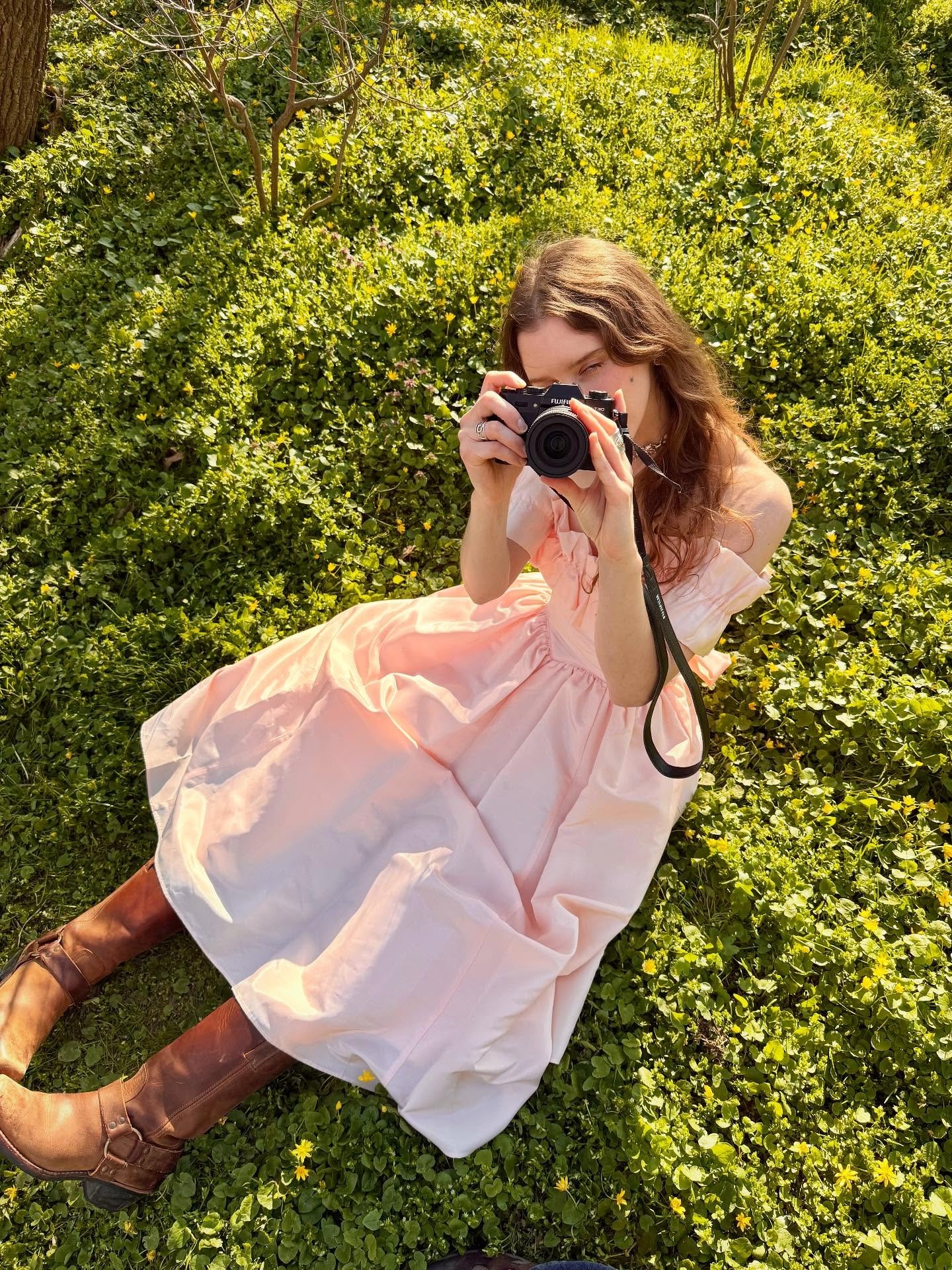 a vintage jessica mcclintock for gunne sax dress 🌸