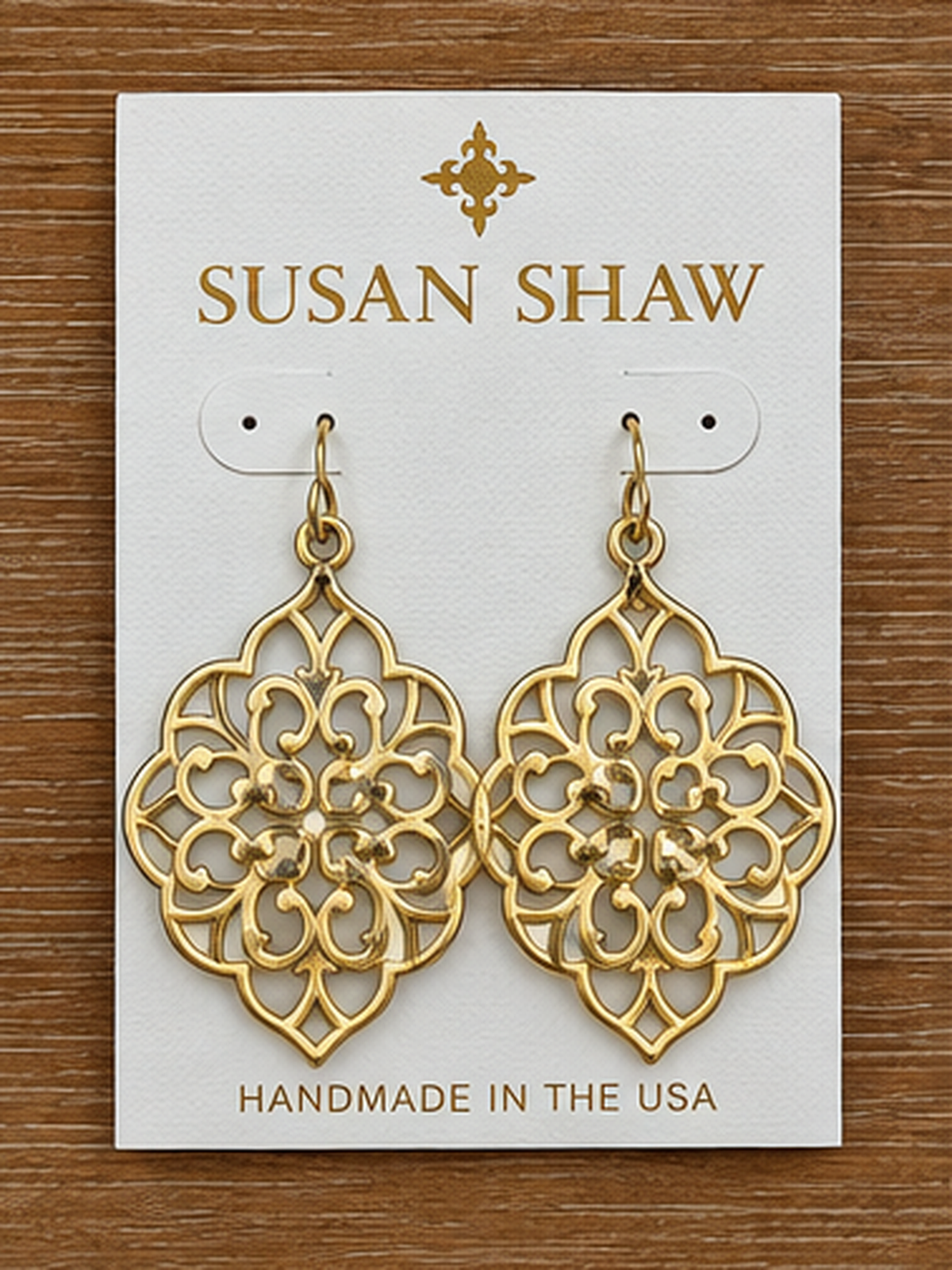 Filigree Cut Out Earrings