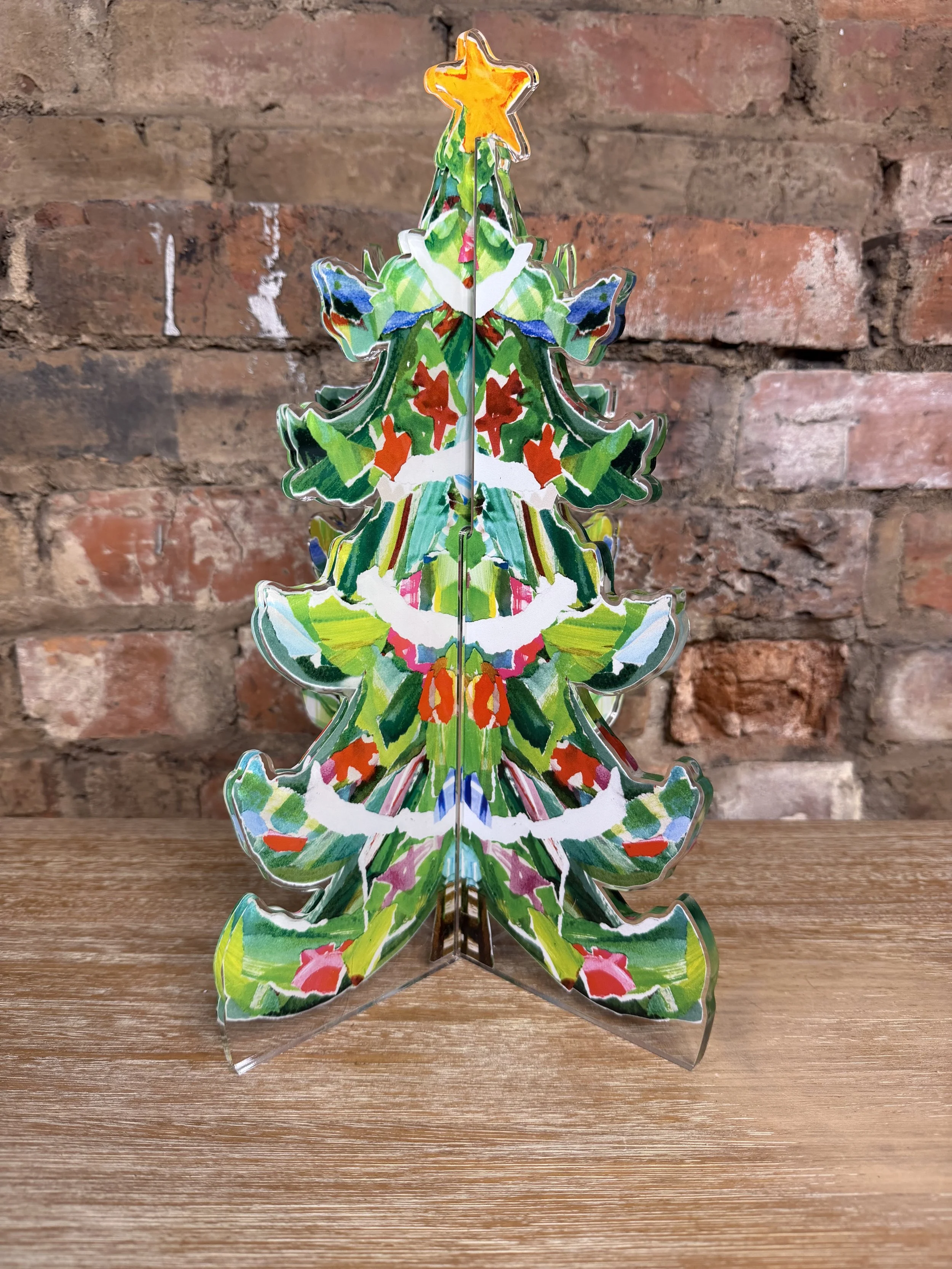 Sparkle Plenty 3-D Acrylic Christmas Tree