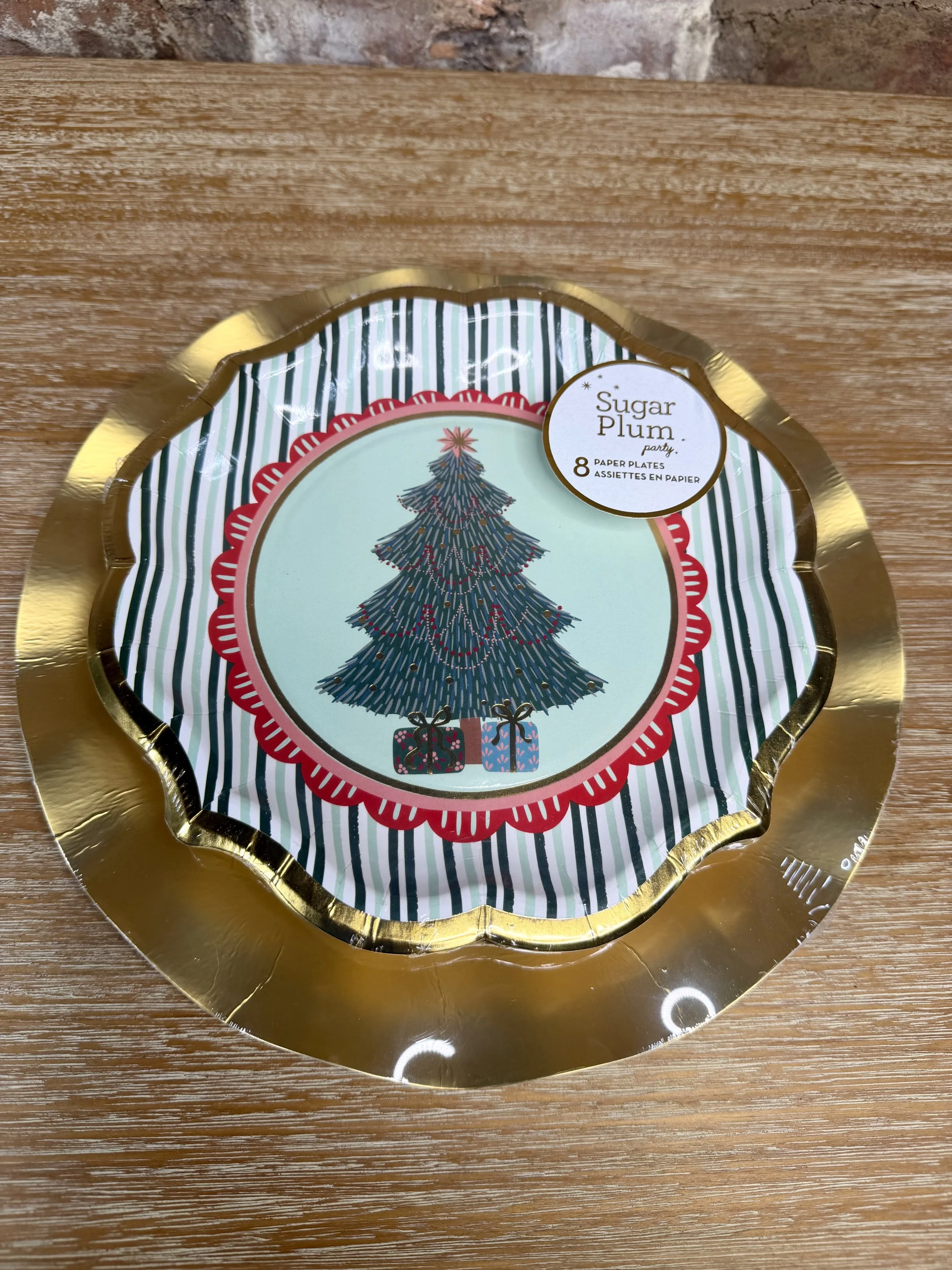 Tis the Season Salad Plates/8pk
