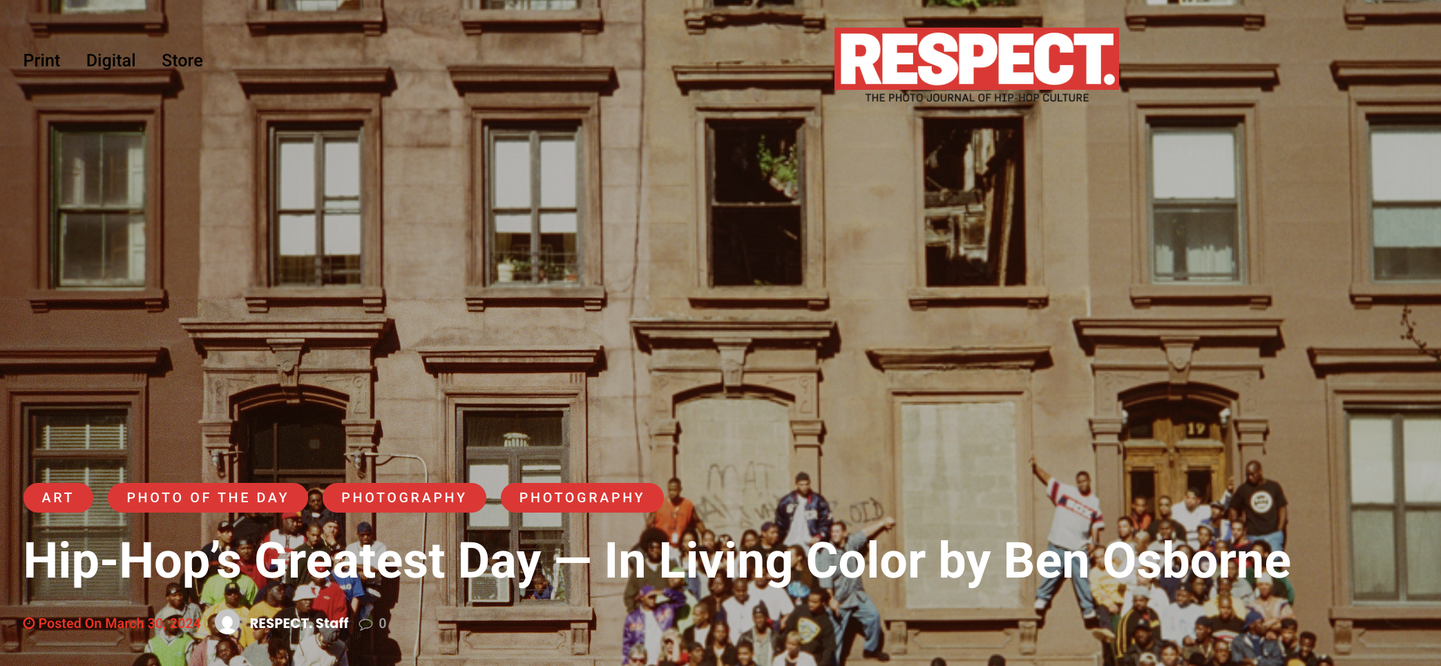 Great Day in Hip Hop (words and photos), RESPECT, 2024