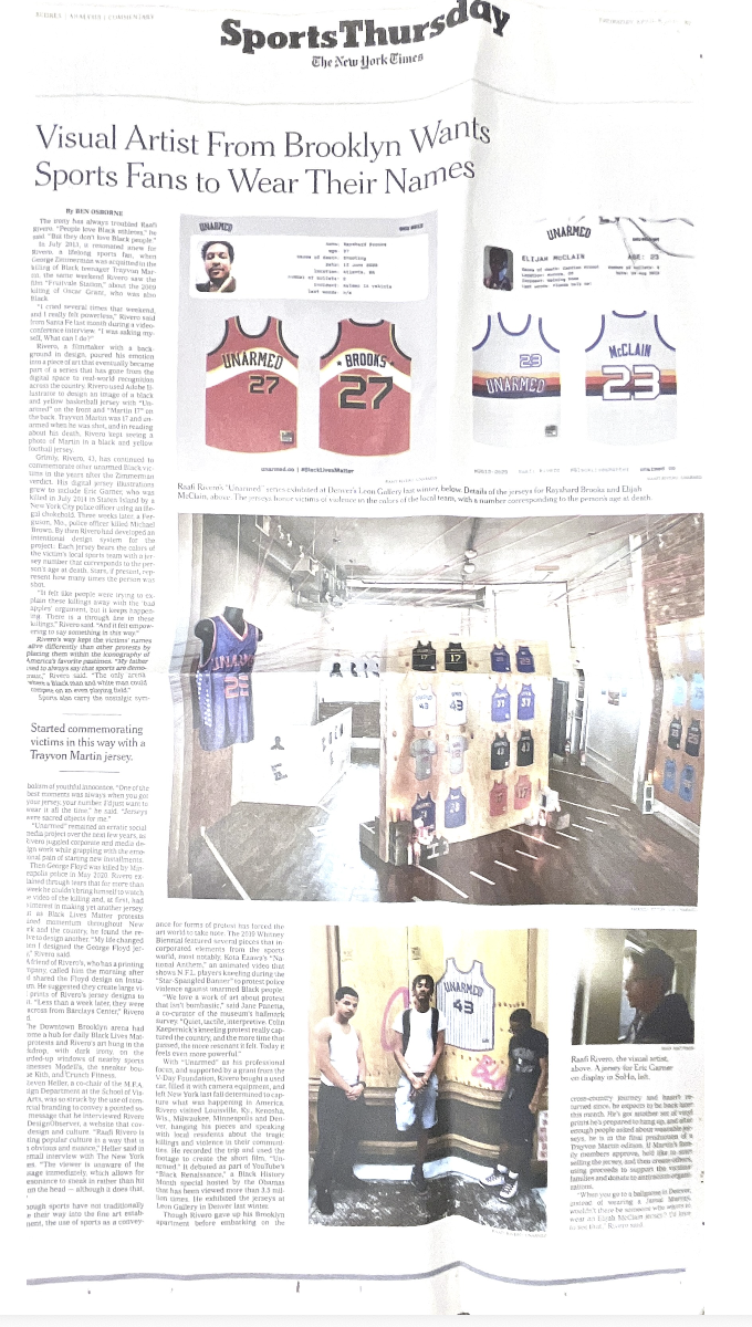 Raafi Rivero/Unarmed, New York Times, 2021