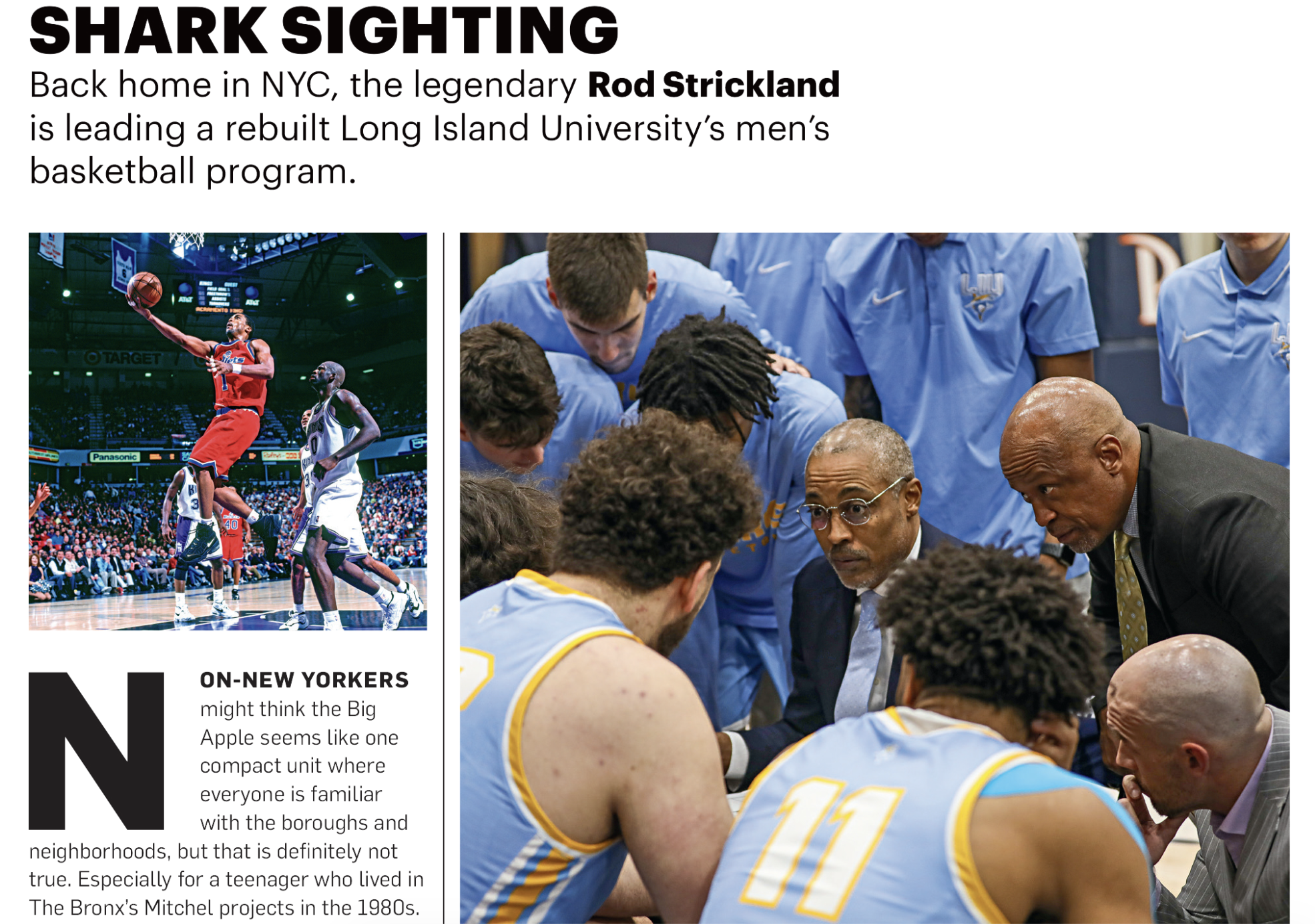 Rod Strickland, SLAM, 2024