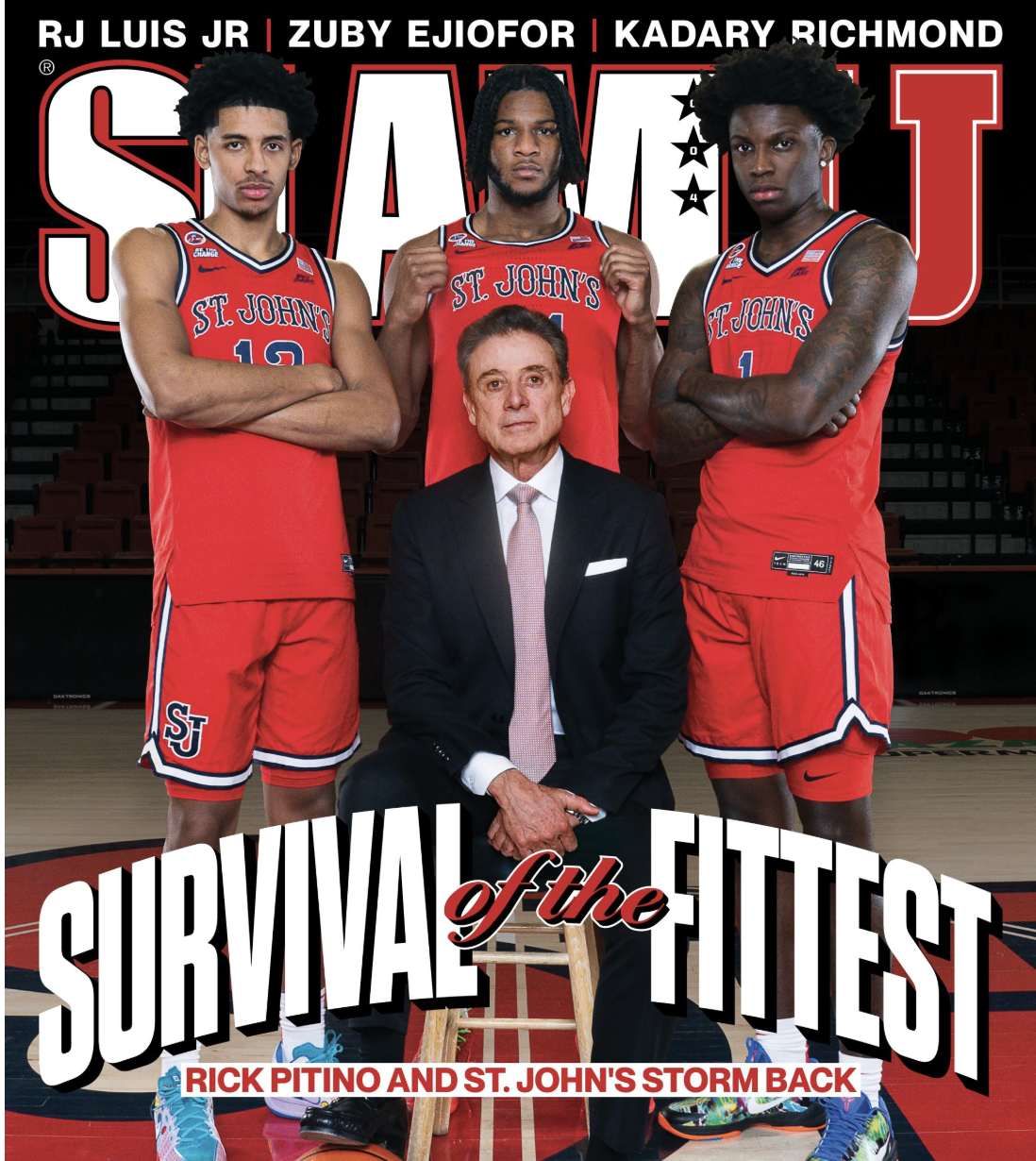 St. John's cover story, SLAMU, 2025