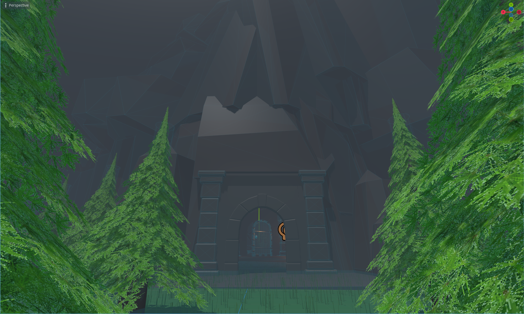 Entrane of the Temple