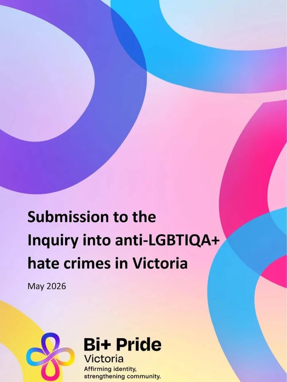 The Victorian Parliament&rsquo;s Legislative Council Legal and Social Issues Committee has published its final report for the inquiry into anti-LGBTQIA+ hate crimes in Victoria. 

We believe that everyone in our society should be safe and respected. 