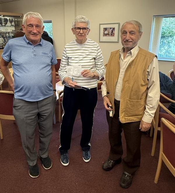 Iain Sime & Derek Diamond overall winners of the Cowan Cup Swiss Pairs