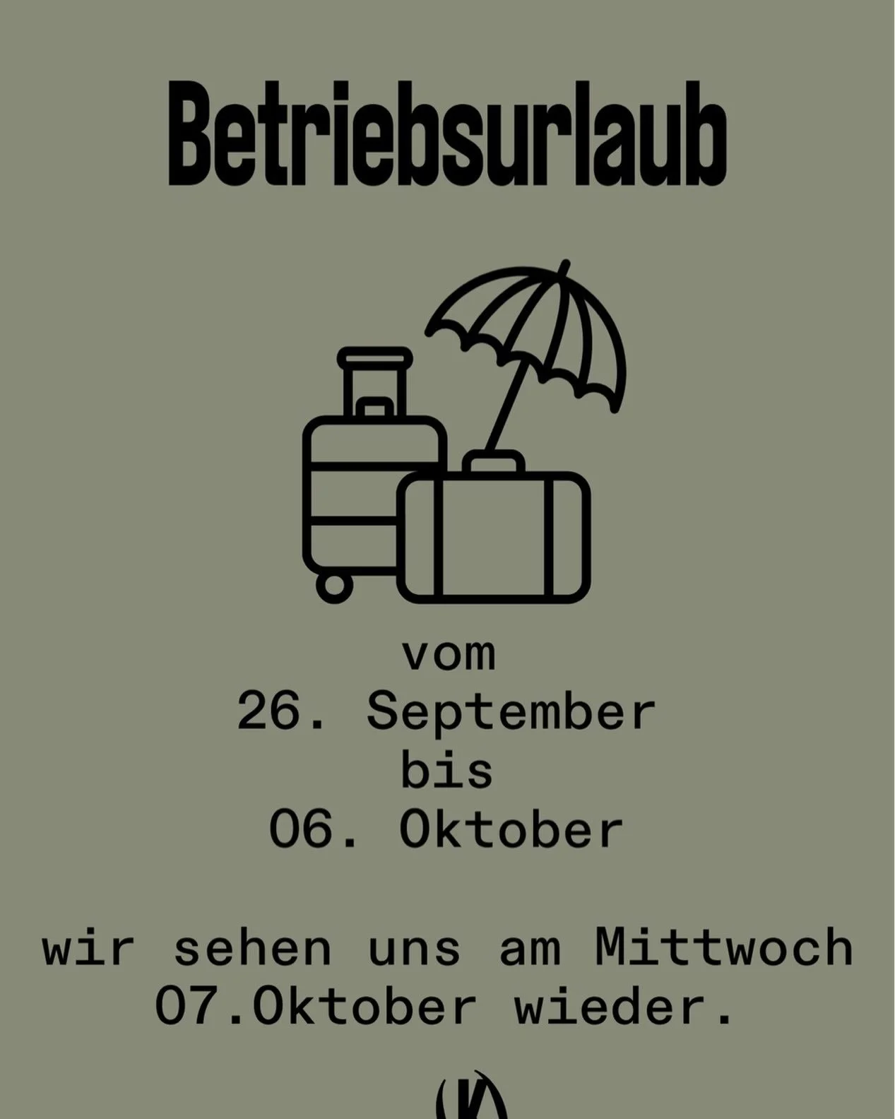 Wir sehen uns am 07.10.26 wieder. Bis dahin tanken wir unsere Akkus auf 🔋