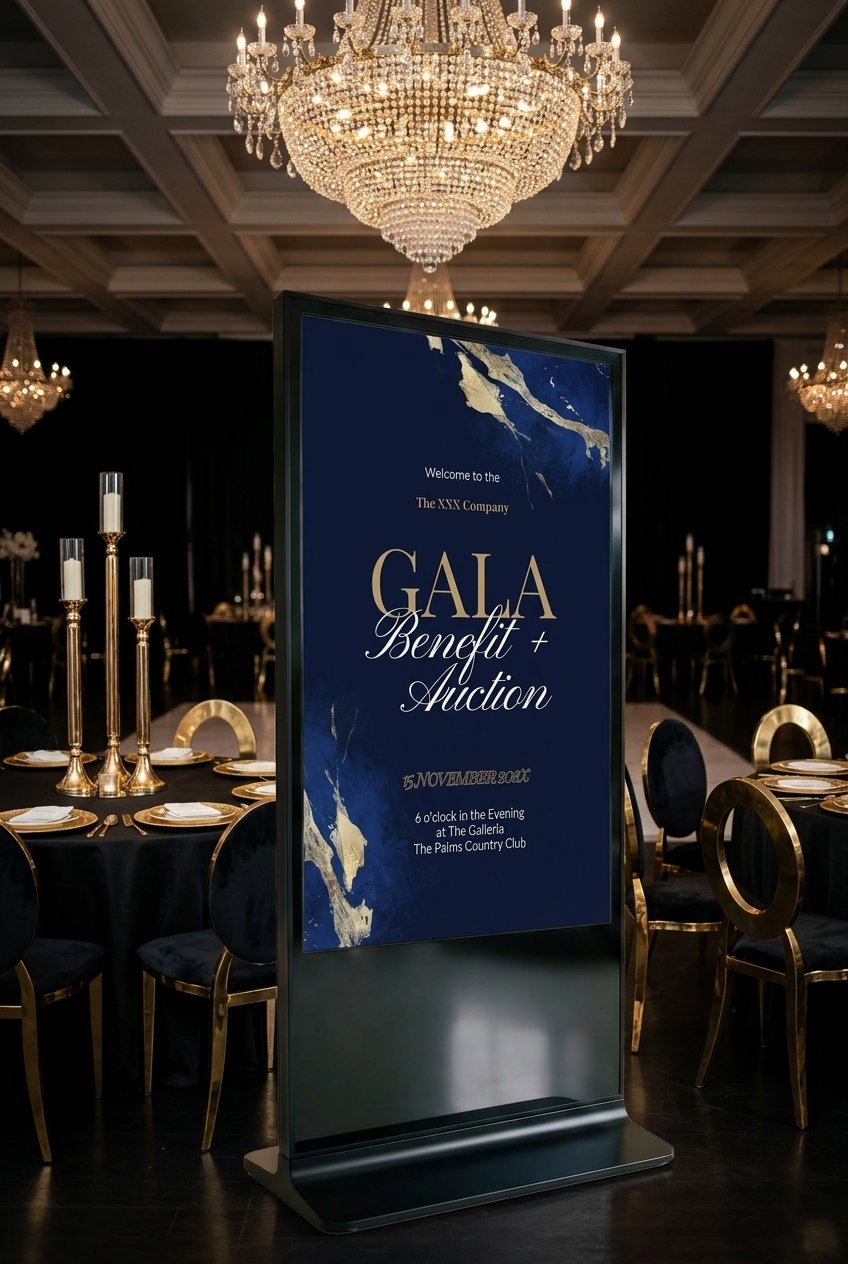 digital screen hire for wedding, corporates, events, perth, western australia