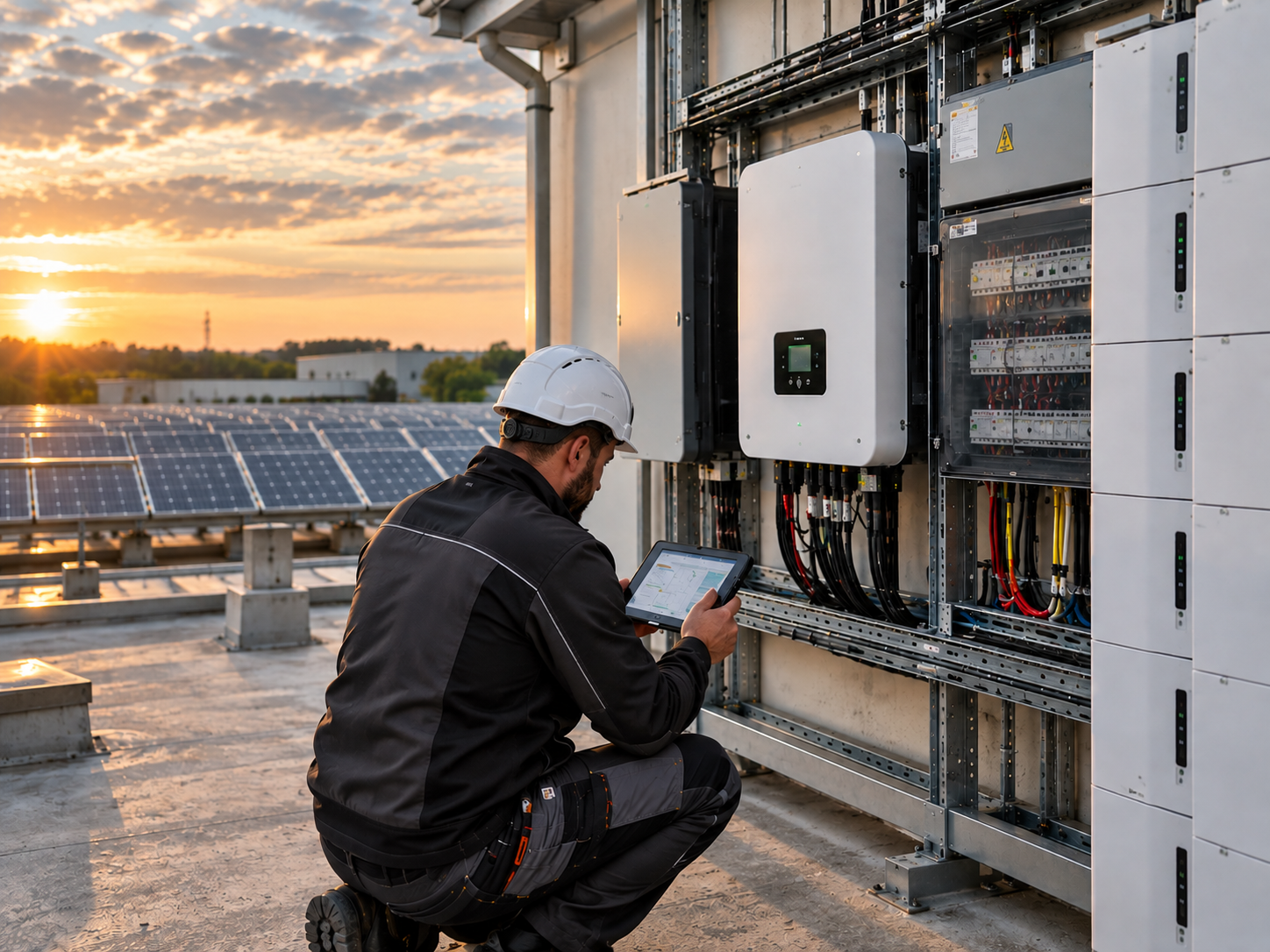 Napelemes inverter és villamos rendszer műszaki ellenőrzése