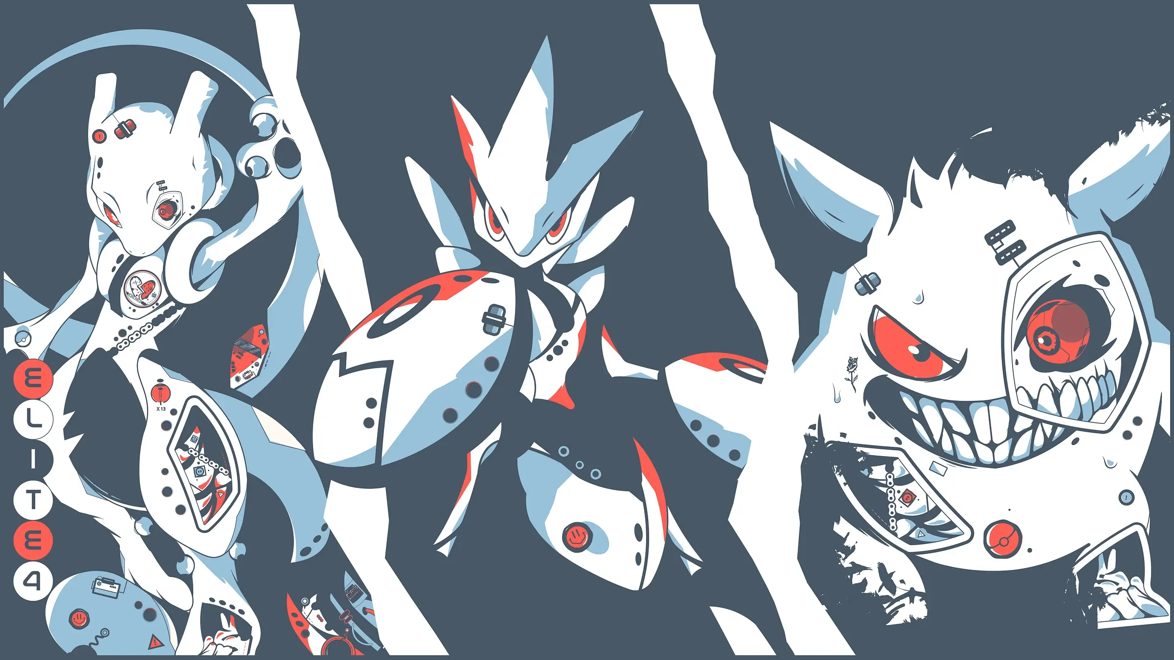 Elite 4 pOkemon card