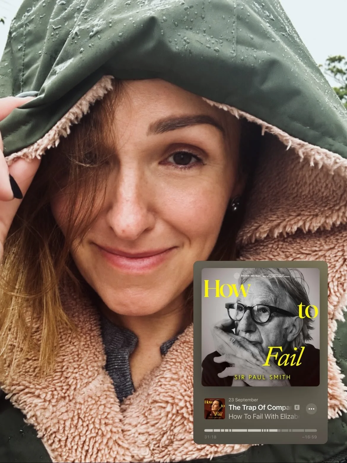 Longtime listener of @howtofailpod and fan of @elizabday&rsquo;s interviews 🙋🏻&zwj;♀️ but this 
conversation with Sir Paul Smith is an absolute tonic for a rainy Wednesday. The way he talks about his wife, Lady Pauline, is everything ❤️ #weepinginm