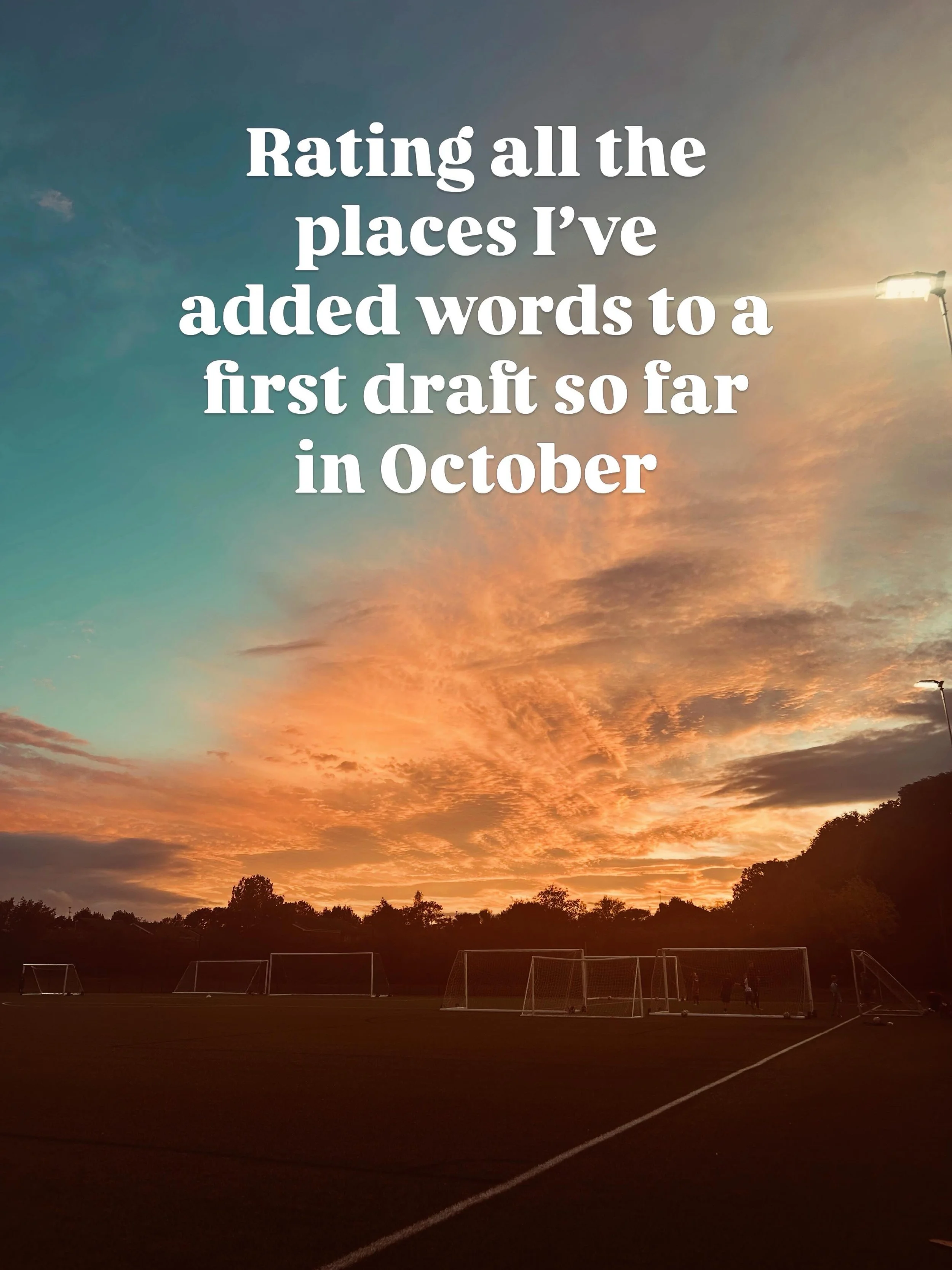 New project 🙌
Current wordcount: 9,455

Still at that shiny stage where I haven&rsquo;t written myself into any plot holes yet and it *could* still be the perfect thing that popped into my head fully formed 😊

Here are all the places where I&rsquo;