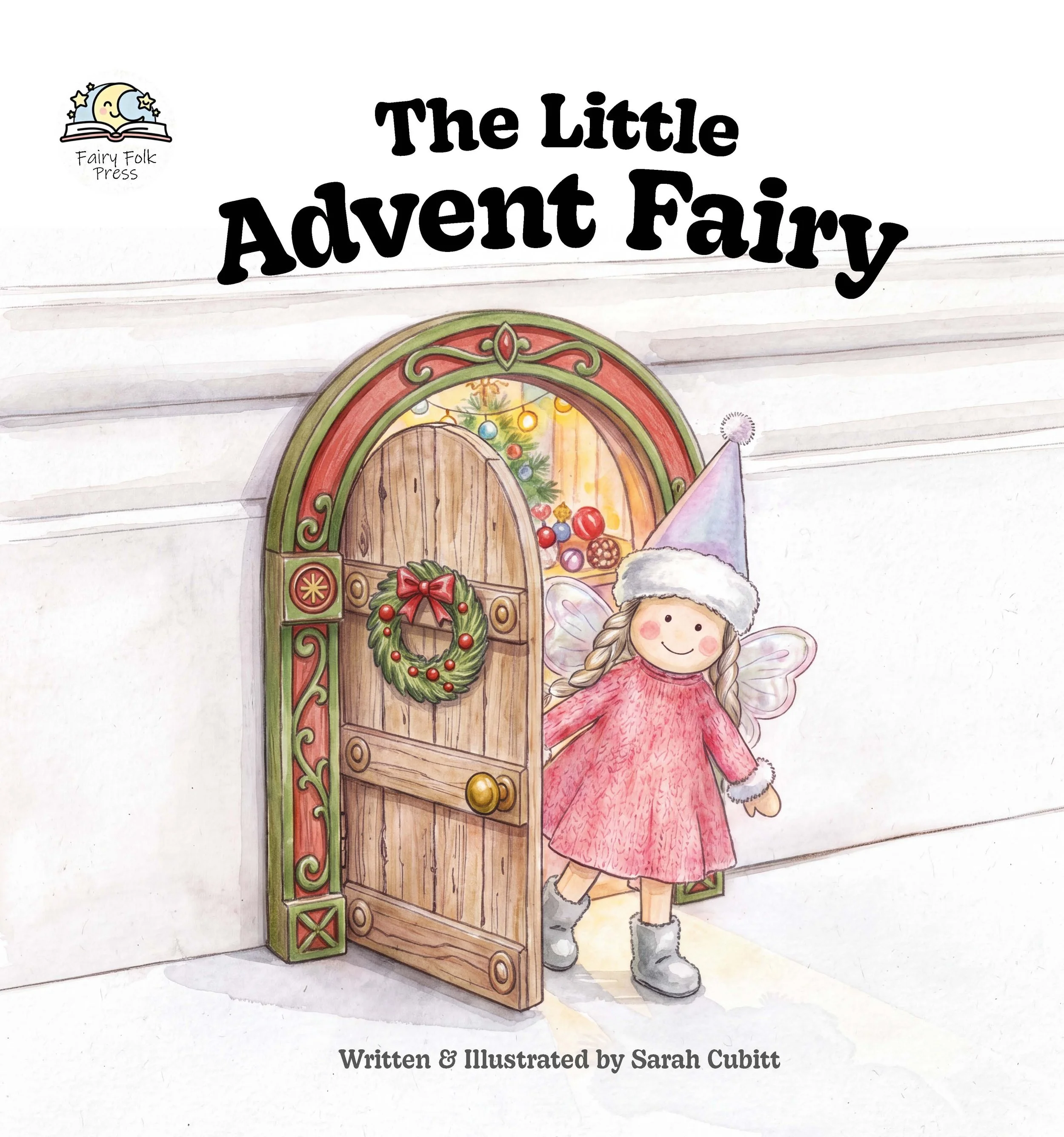 The Little Advent Fairy Book by Sarah Cubitt Front Cover
