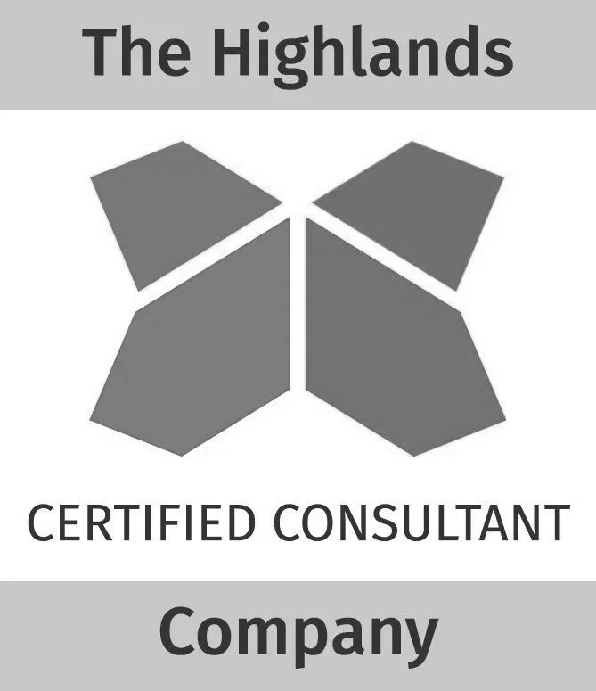 Logo for The Highlands Company, certified consultant