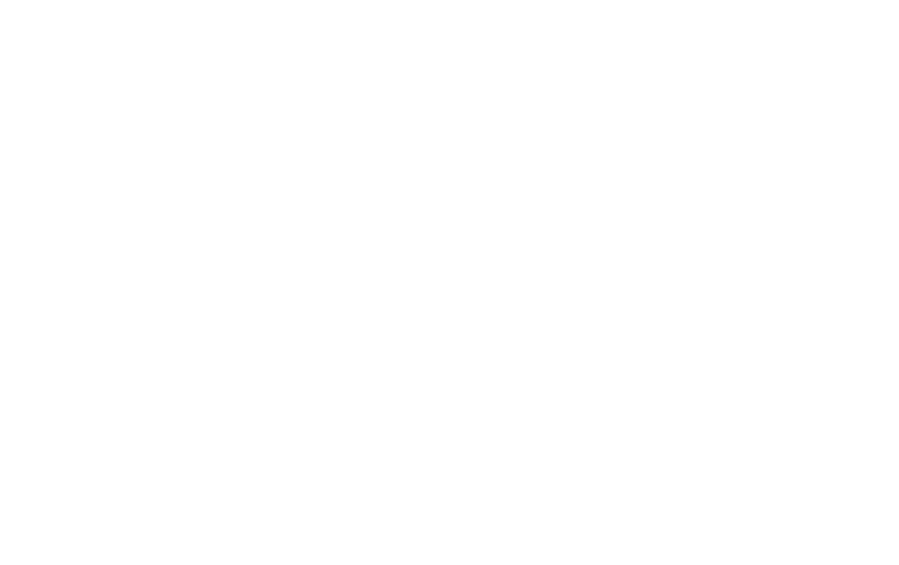 Close-up of a white abstract logo on a black background.