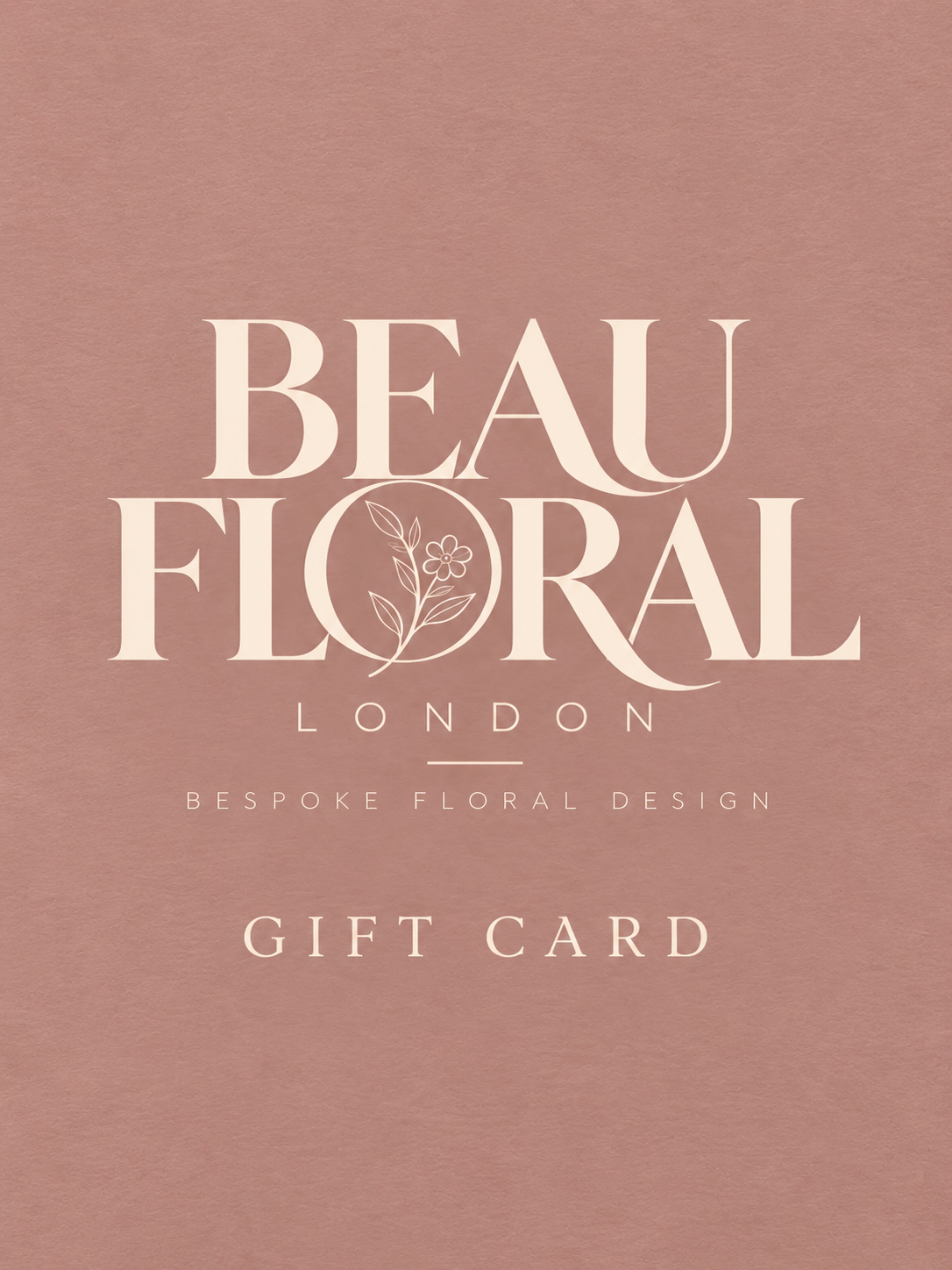 Beau Floral Gift Card