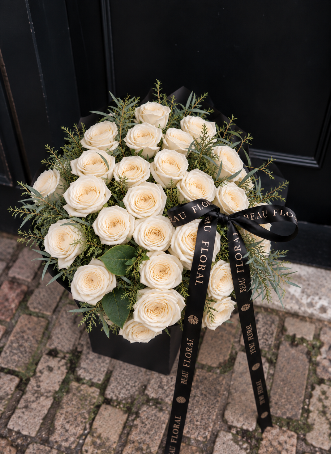 Luxury White Rose Bouquet