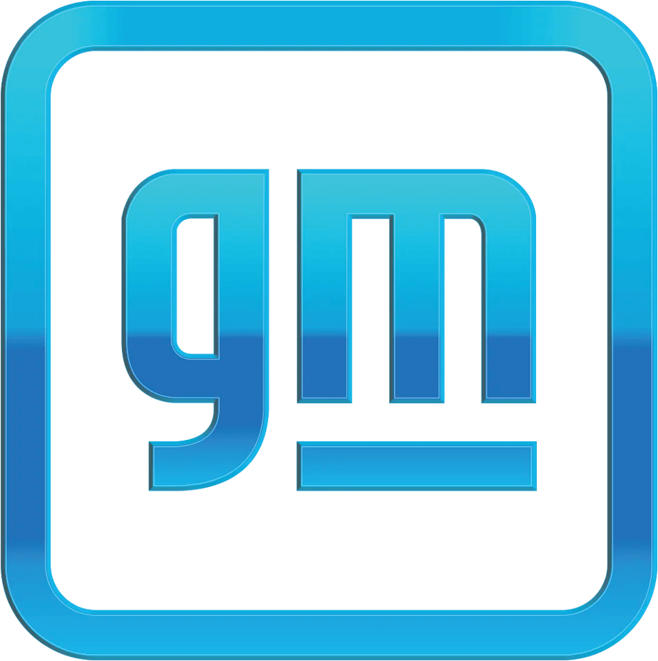Blue digital icon featuring the lowercase letters 'gm' with a horizontal line underneath.