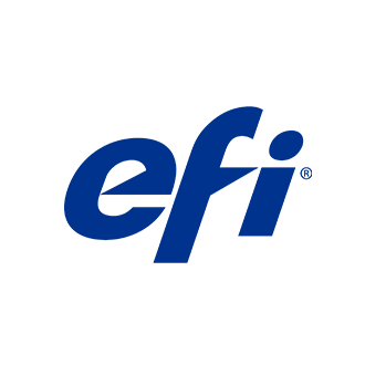EFI logo in blue text on a black background