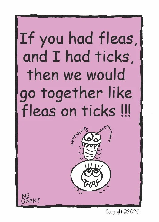 Flea on a Tick!