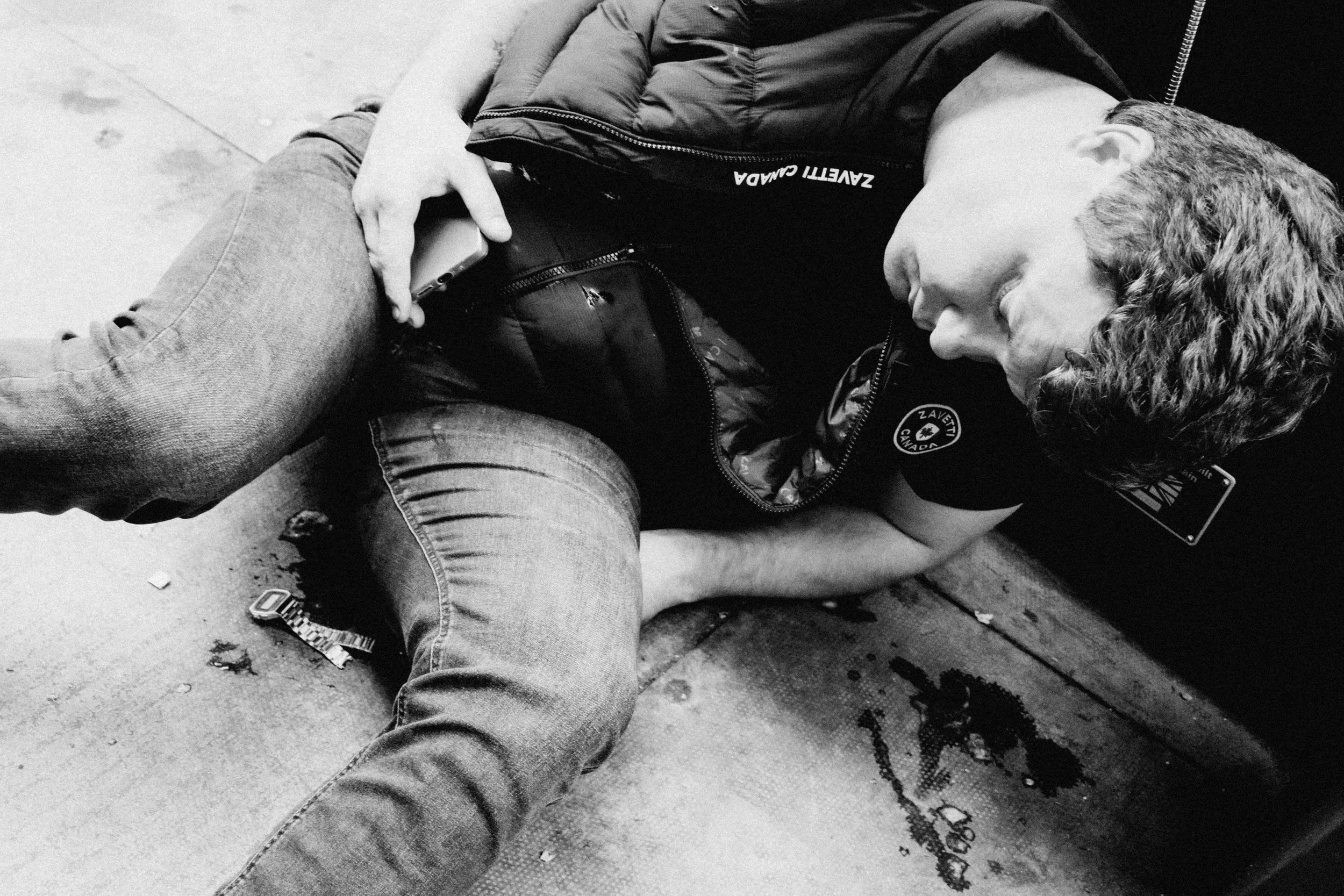 Drunk Man, Soho, London