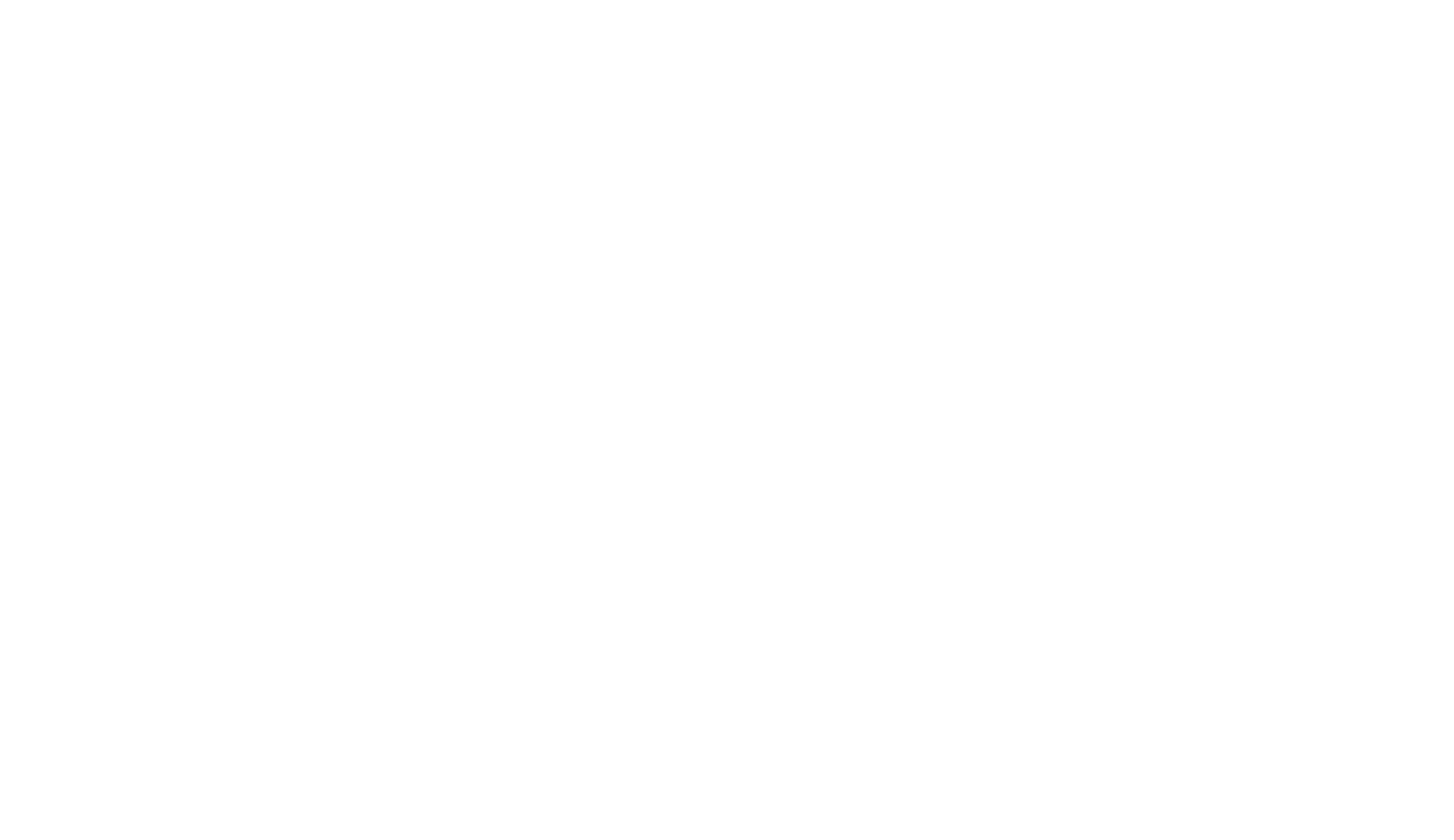 Outline drawing of a group of people at an outdoor market or fair, some sitting at tables, others standing and serving food, with trees and clouds in the background.