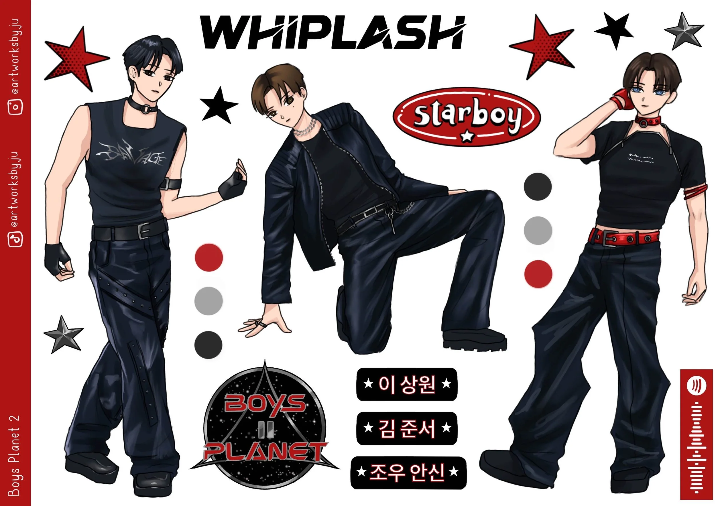 Boys Planet 2 Stickersheet