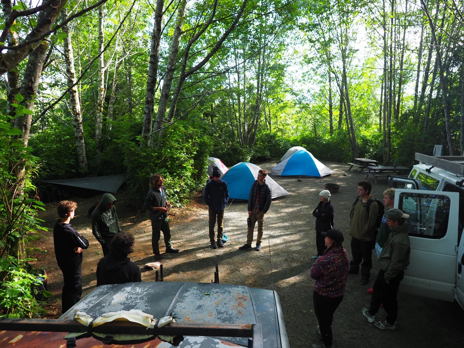 west coast camping