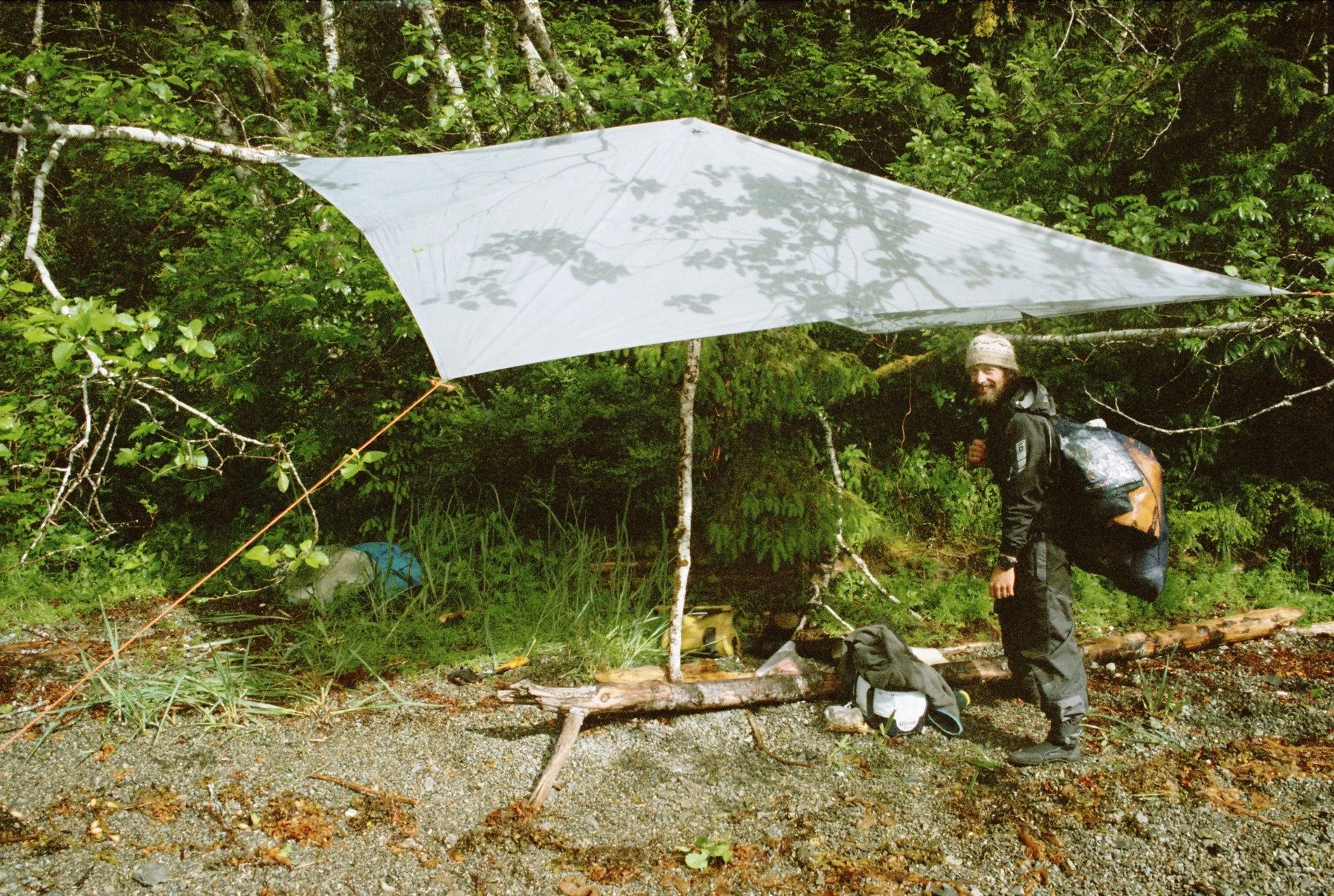 camping on the west coast with cass