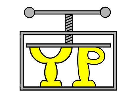 The Young Press logo has the letters YP in a stylized old fashioned printing press.