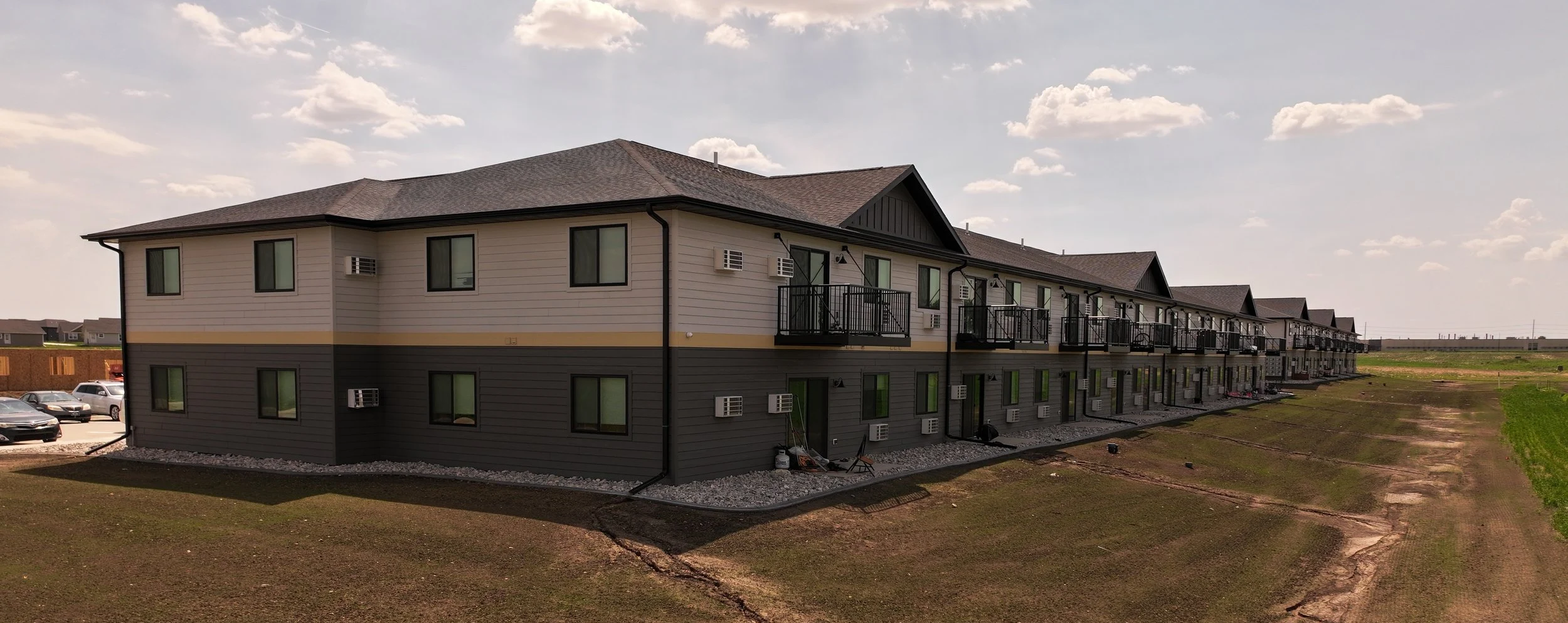 Exterior of Centerview Apartments in Sioux Center, Iowa