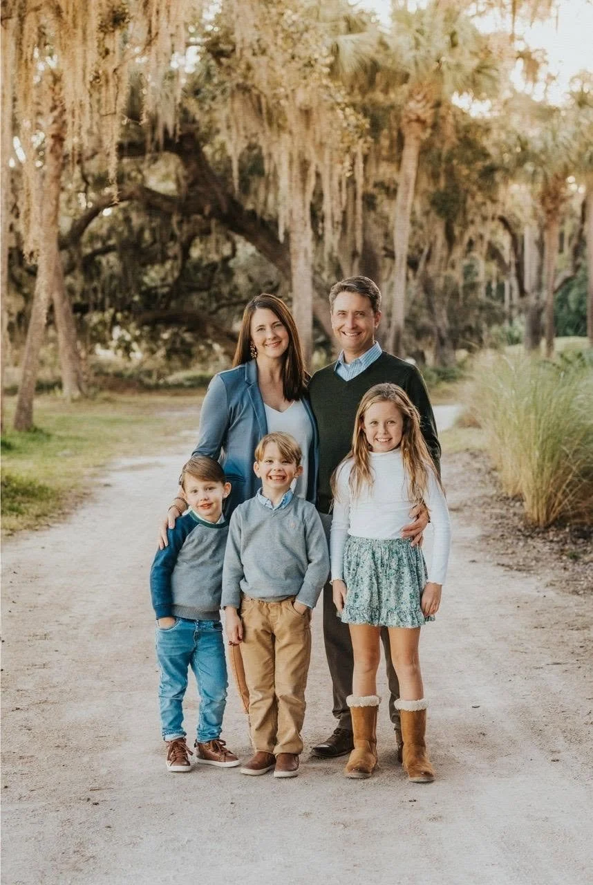 Erik and Natalie Puljung with their family