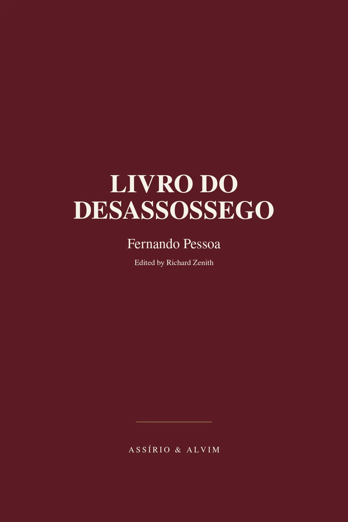 Livro Do Desassossego