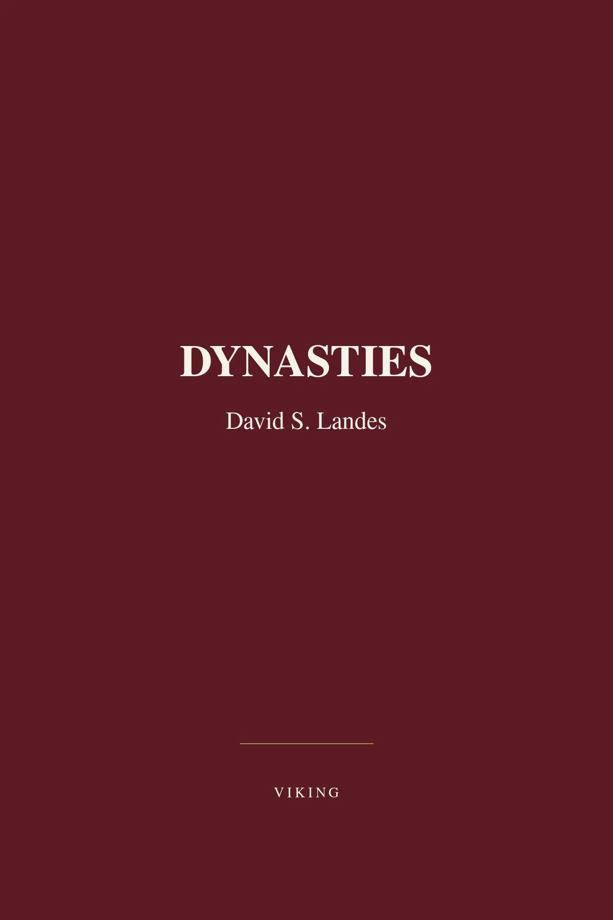 Dynasties