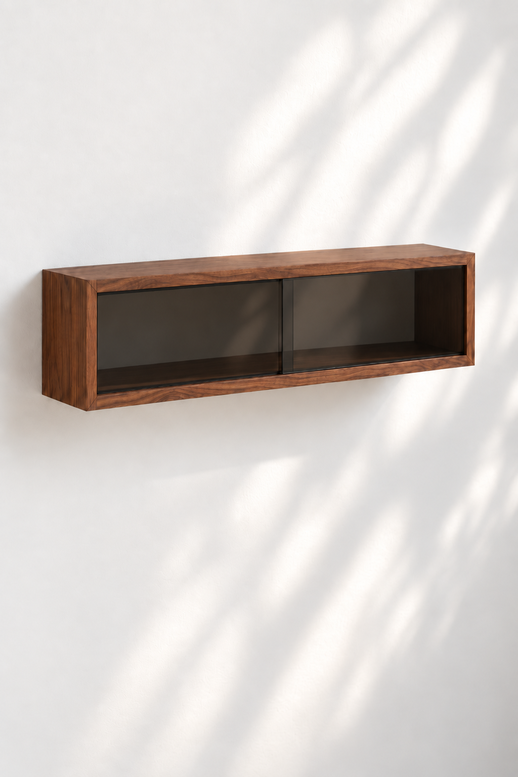 Walnut Double Shelf
