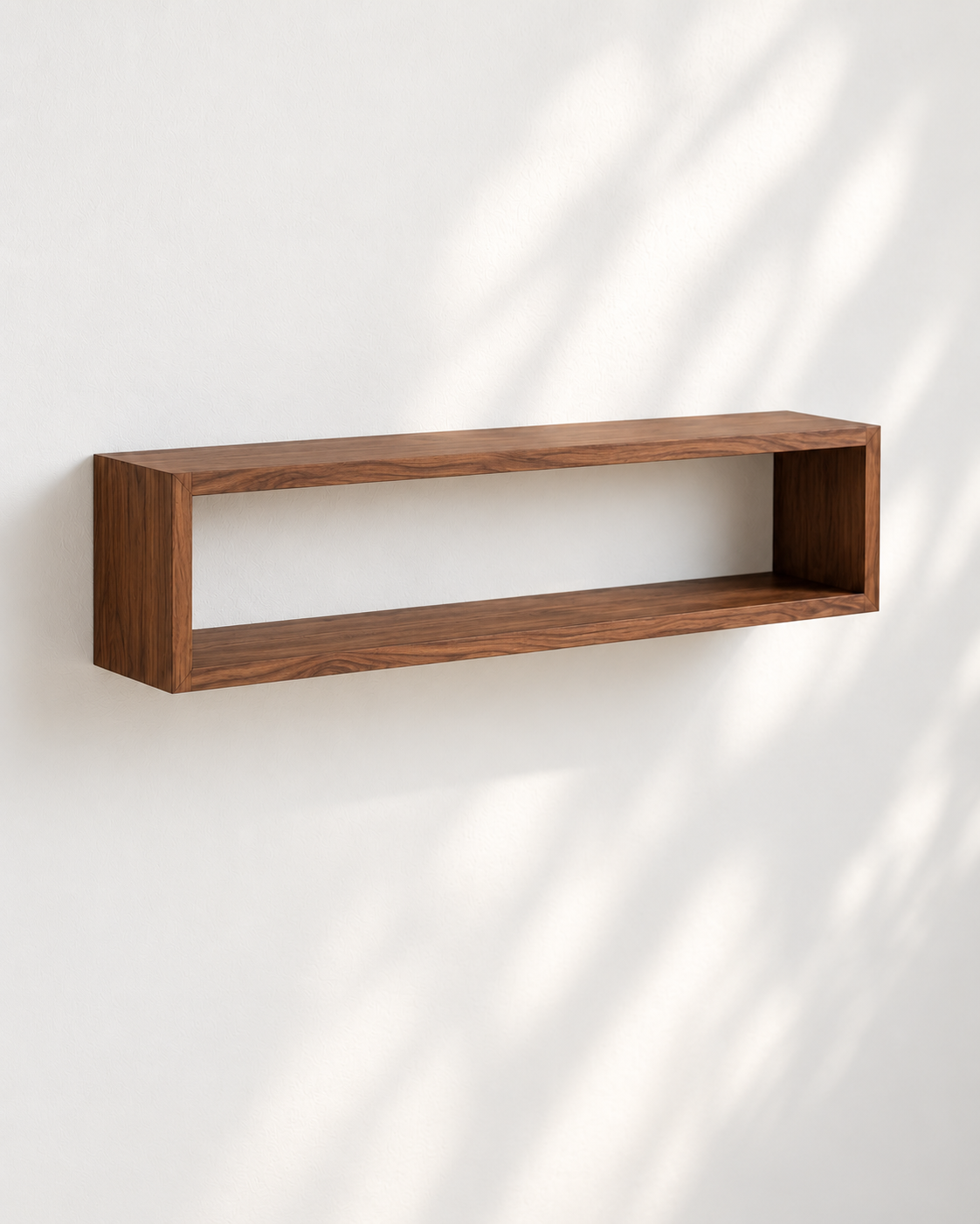 Walnut Double Shelf