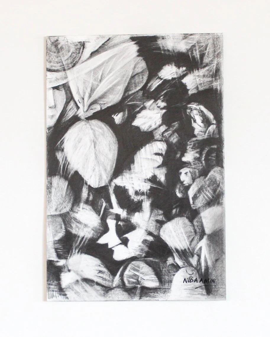 Understory 8 (2025) - Pencil on Archival Paper - 12" x 18" - $500