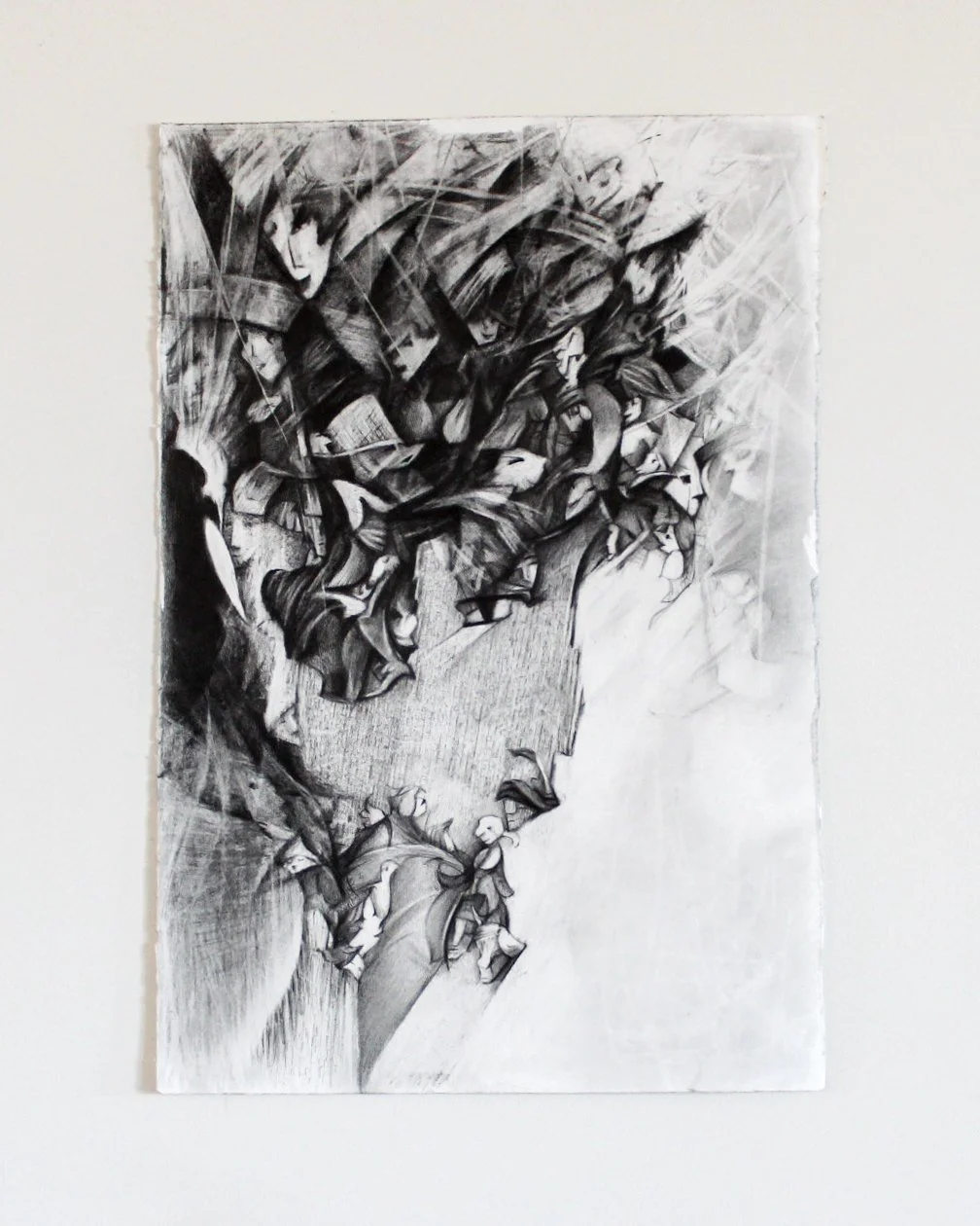 Untitled (2025) - Pencil on Archival Paper, 16" x 20" - $450