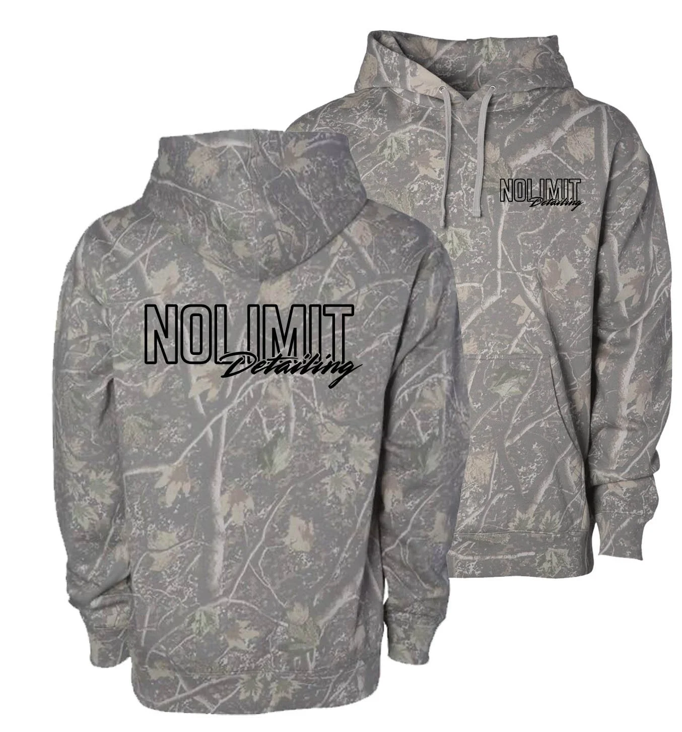 No Limit Detailing Camo Hoodie